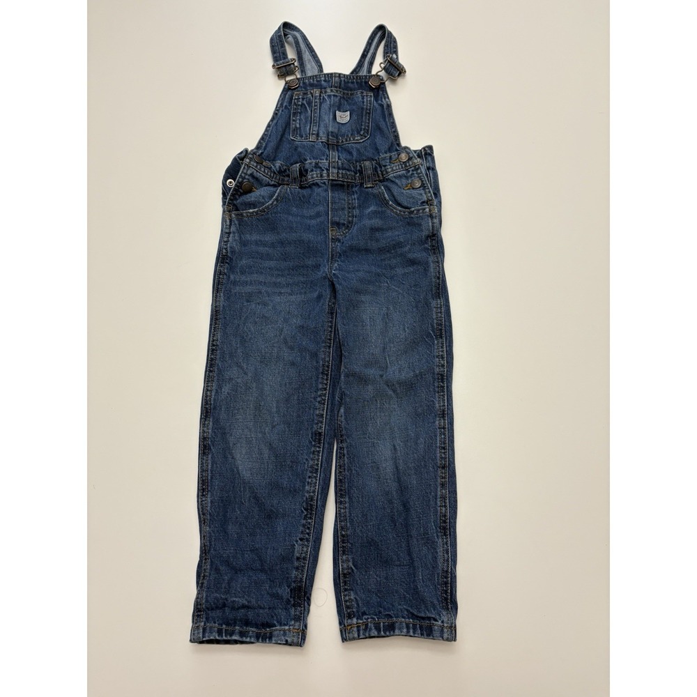 VTG Y2K Toddler Denim Overalls Old Navy Workwear Blue Size 3T